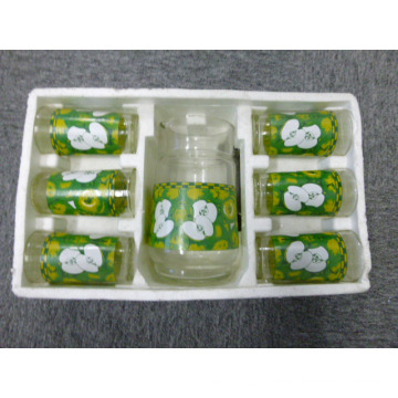 K-9588 high quality glassware set ,glass set in gift box